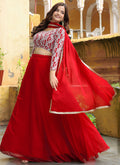 Red Lengha Choli Online
