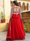 Shop Red Traditonal Lahenda Choli