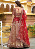 Bridal Red Lahenda Choli In USA