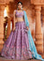 Buy Lavender Lehenga Choli