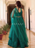 Buy Teal Green Lehenga Choli Online