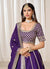 Purple Wedding Lehenga In USA