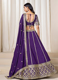Buy Purple Lahenda Choli for Weddings - Hatkay