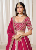 Buy Magenta Wedding Lehenga Choli In Australia