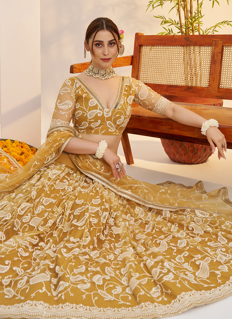 Shop Yellow Traditional Lehenga Choli 
