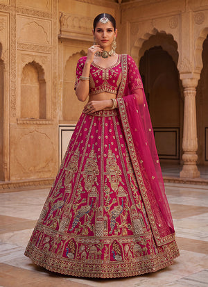 Net Lehenga
