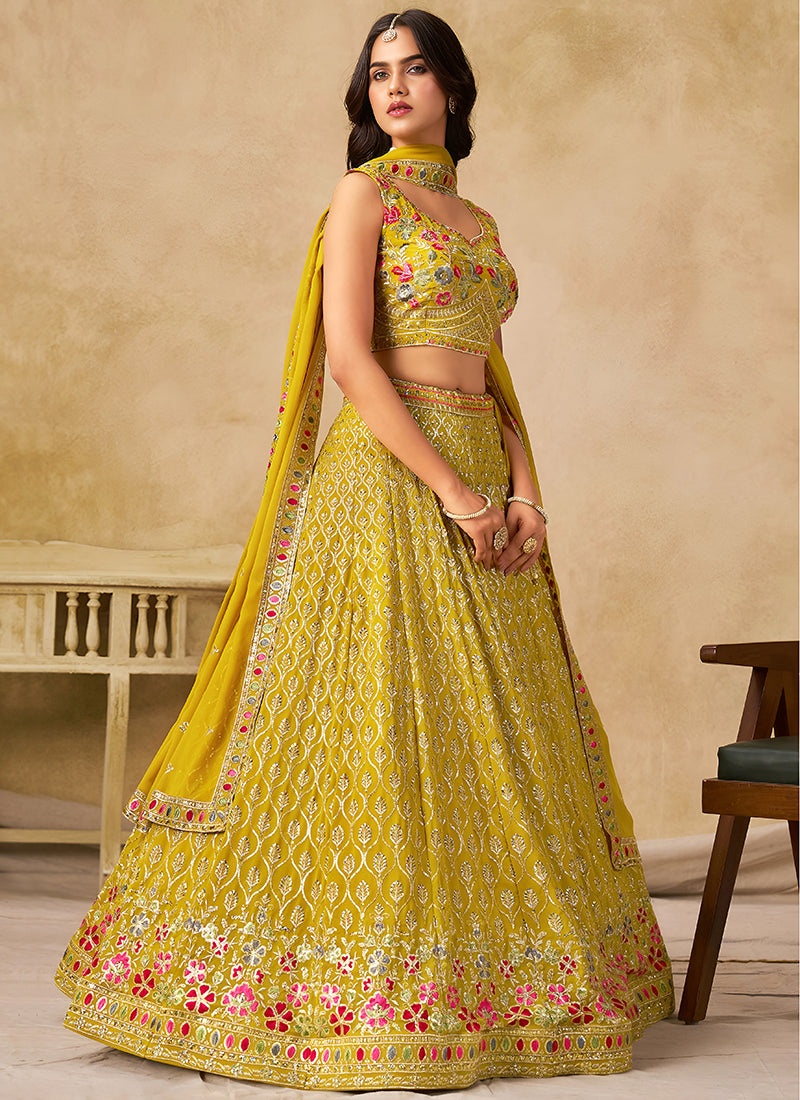 Buy Haldi Lehenga Choli