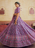 Buy Purple Bollywood Lehenga Choli In UK