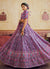 Buy Purple Bollywood Lehenga Choli In UK