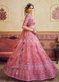 Buy Pink Wedding Lengha Choli 