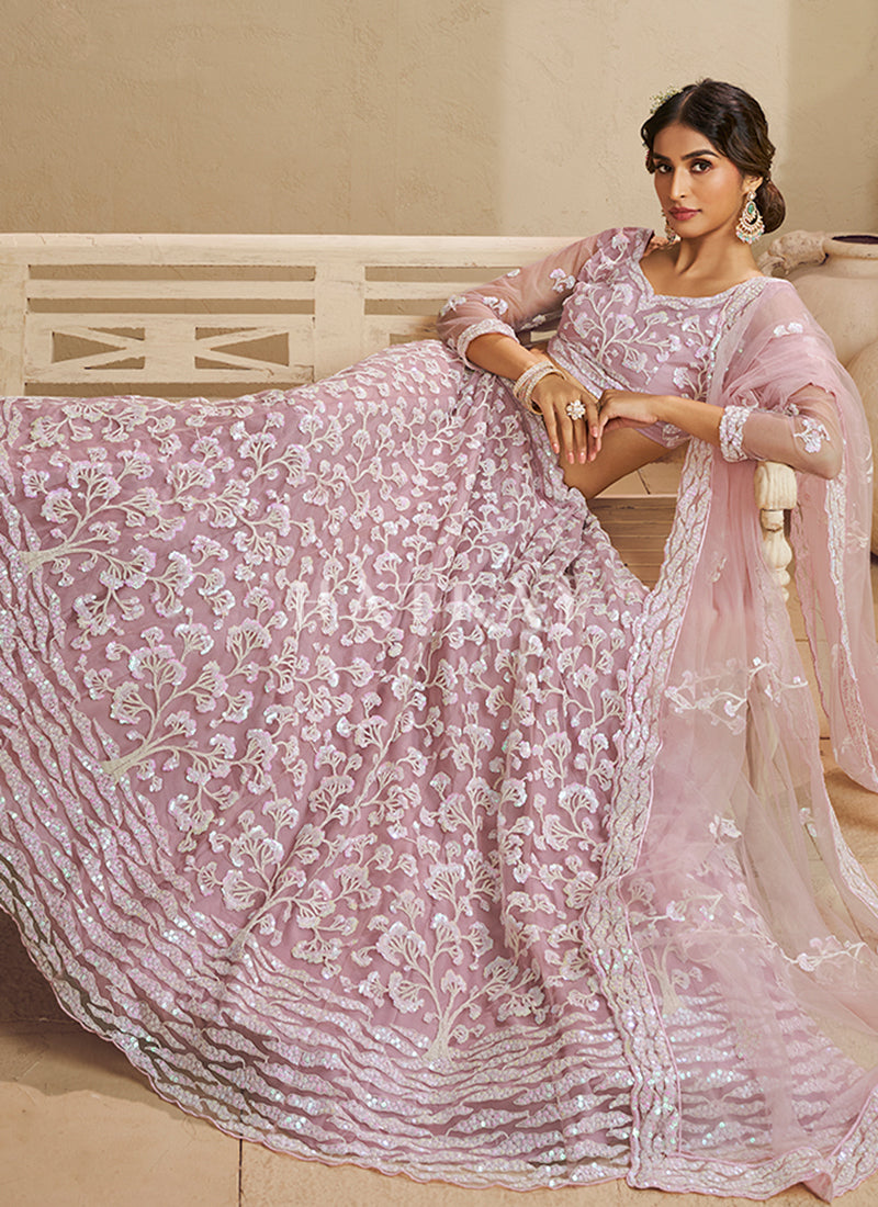 Buy Blush Pink Lahenda Choli Online