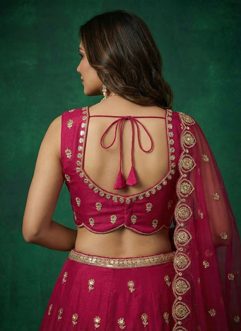 Shop Pink Lehenga Choli In Canada