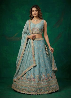 Silk Lehengas