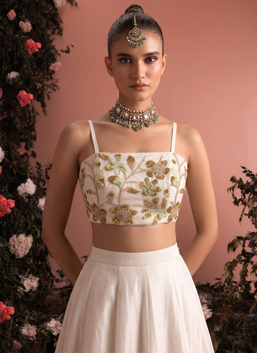 Shop White Lehenga Choli Online