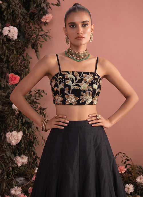 Shop Black Lehenga Choli Online

