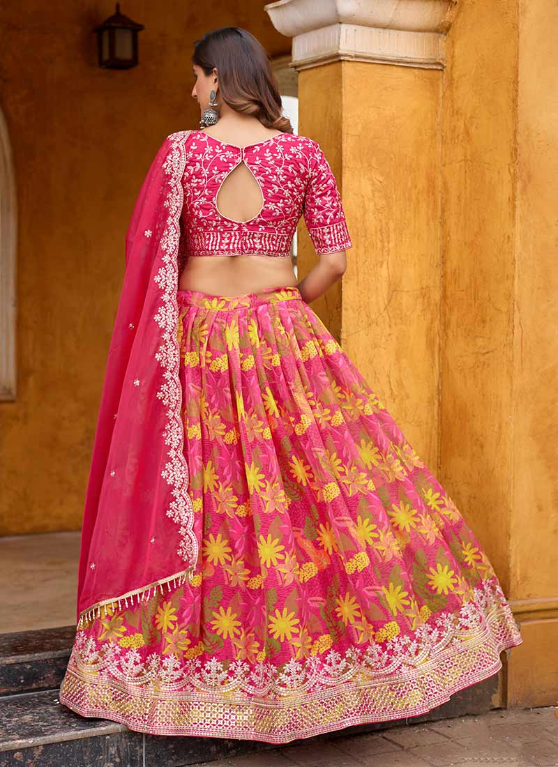 Pink Lehenga Choli In Canada & USA