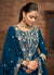 Royal Blue Lehenga Kurti And Dupatta