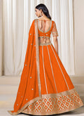 Orange Lehenga Choli