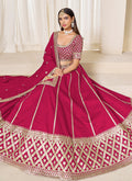 Buy Magenta Lengha Choli Online at Hatkay