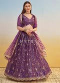 Purple Lehenga Choli In UAE