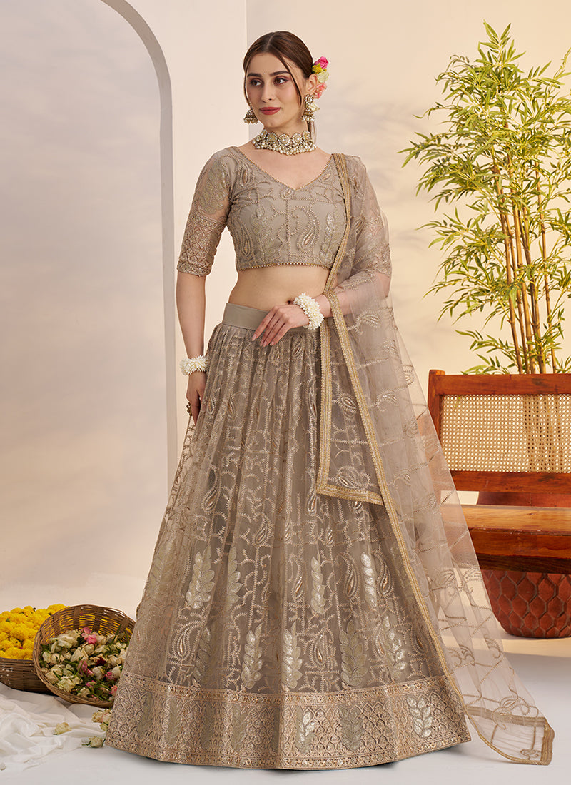 Shop Grety Partywear Lehengas in Australia
