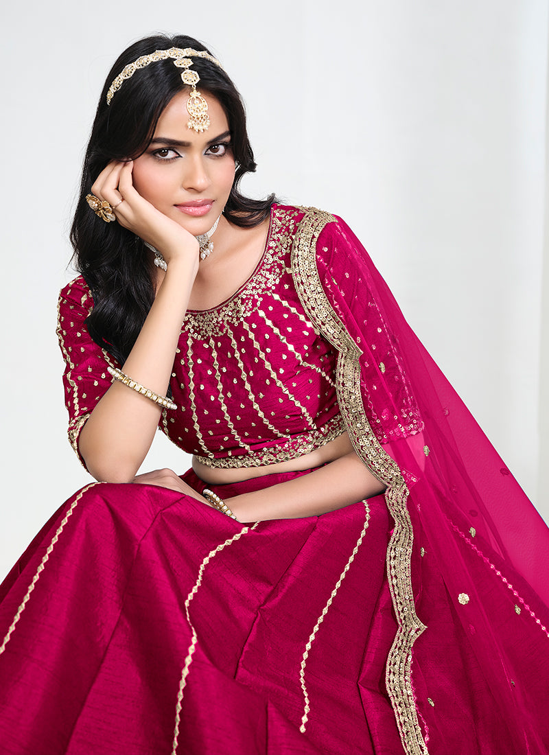 Shop Pink Lahenda Choli Online