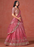 Peach Lehenga Choli
