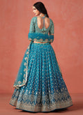 Turquoise Lehenga Choli