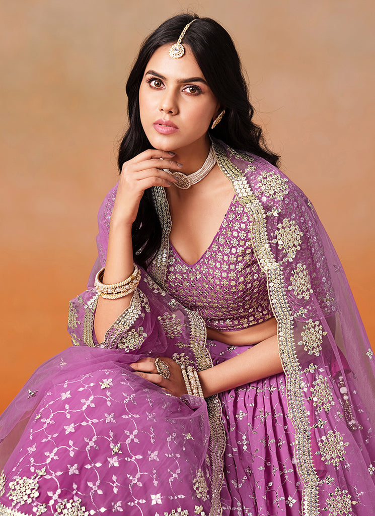 Buy Partywear Lehenga In USA, UK, Canada, Germany, Australia With Free Shipping.
