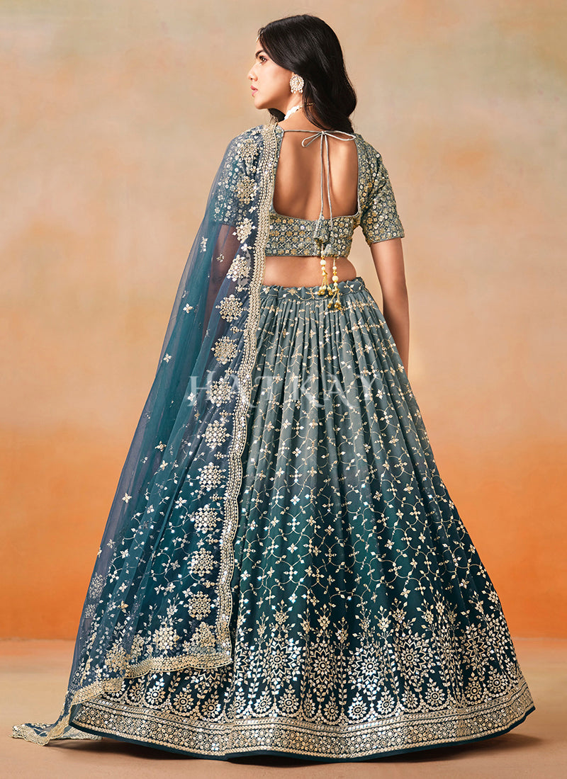 Blue Lehenga Choli
