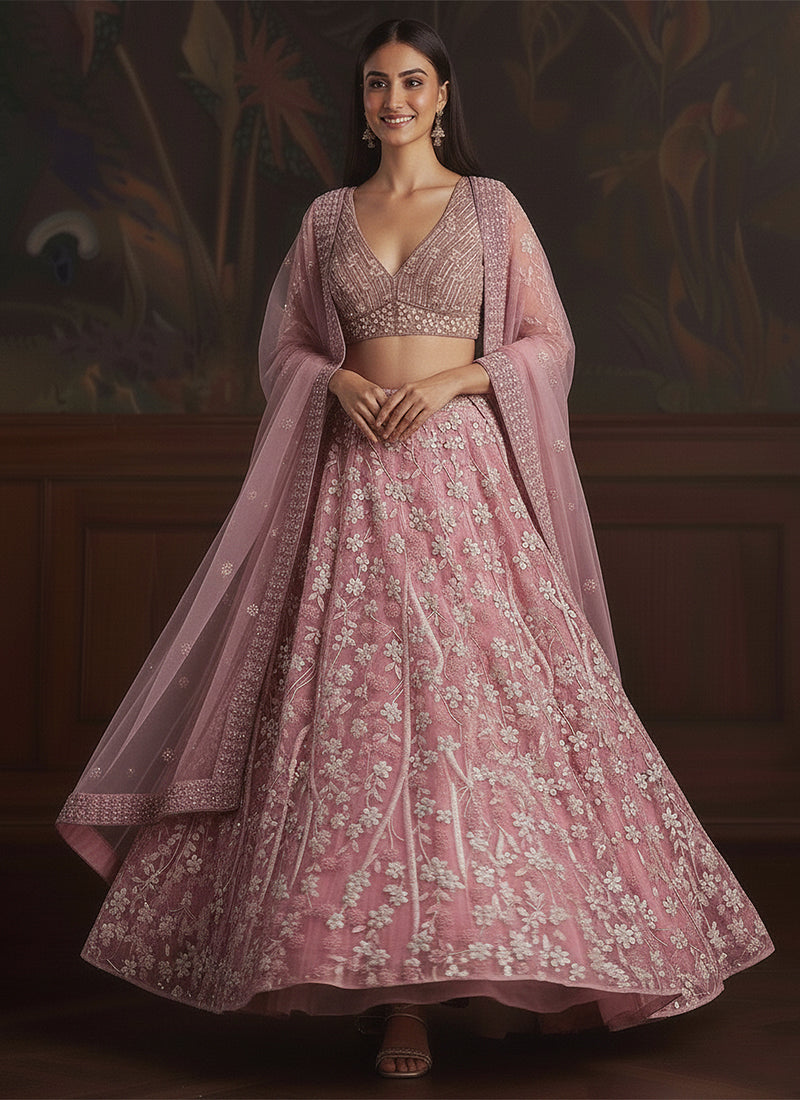 Shop Purple Lehenga Choli Online