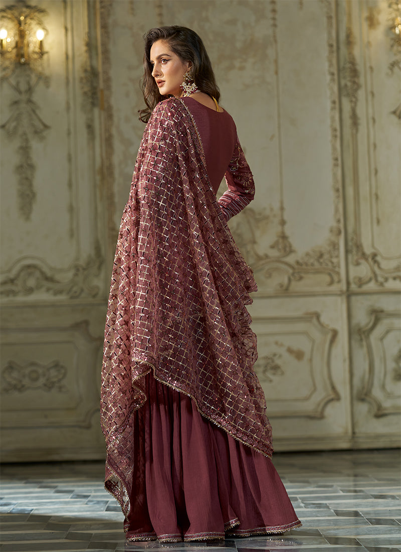 Shop Rosewood Gharara Set | Hatkay