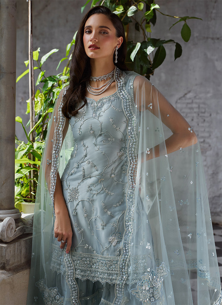 Shop Latest Blue Sharara Suits And Dresses Online