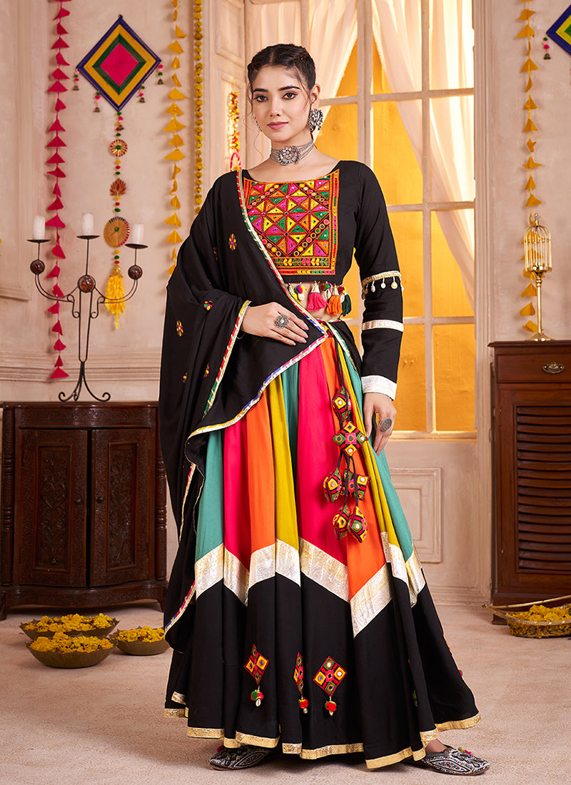 Shop Black Traditional Chaniya Choli