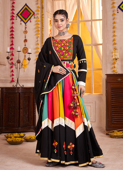 Shop Black Traditional Chaniya Choli
