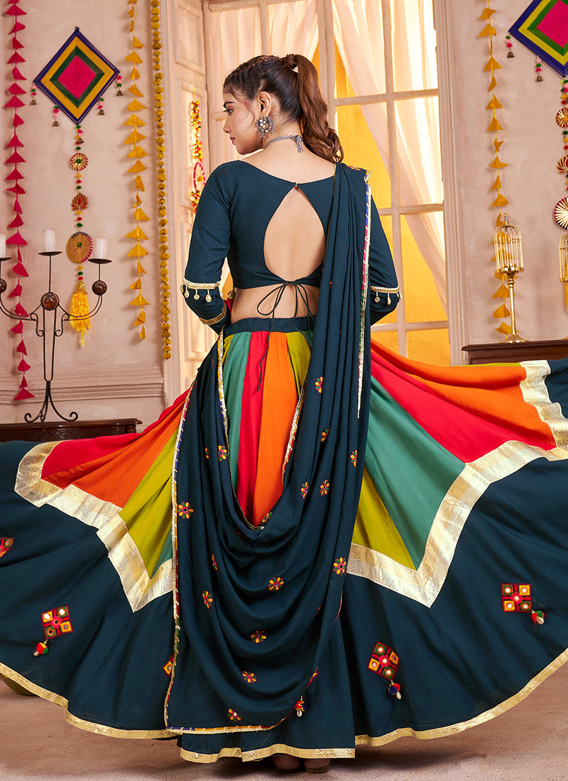 Buy Blue Traditional Gujarati Choli