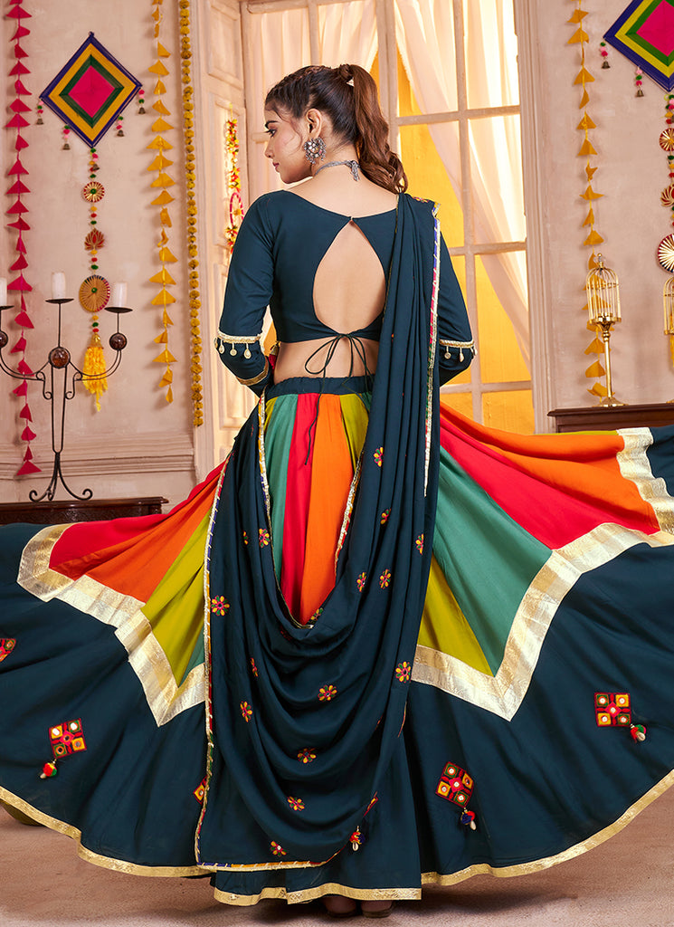 Buy Blue Traditional Gujarati Choli