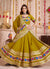 Buy Yellow Navratri Chaniya Choli In USA