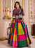 Black Multicolored Kutchi Navratri Chaniya Choli