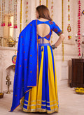 Buy Blue And Yellow Chaniya Choli for Navratri