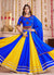 Buy Blue And Yellow Navratri Lehenga Choli In Canada