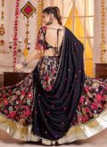 Buy Black Navratr Lehenga Choli At Hatkay