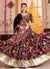 Buy Black Gujarati Lehenga Choli In UK