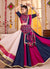 Buy Pink And Blue Navratri Lehenga Choli In Canada