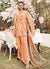Peach Embroidered Pakistani Pant Suit