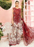 Red Embroidered Pakistani Pant Suit
