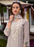 Buy Lilac Purple Pakistani Suit In USA