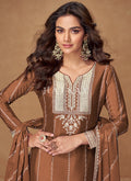 Buy Brown Palazzo Suit In UK