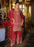 Shop Red Palazzo Suit