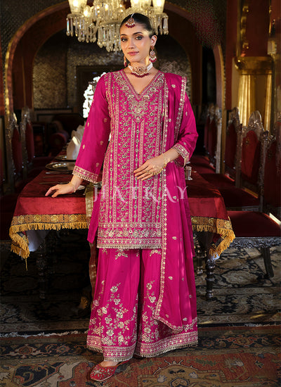 Shop Rani Pink Festive Palazzo Suit